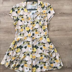 Kimchi blue urban outfitters floral romper